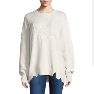 NWT Wildfox ‘Not Today’ sweater
